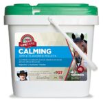 Premium oral calming pastes and non-drowsy behavioral supplements tailored for high-performance equine handling