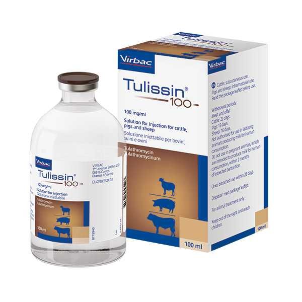 Tulissin 100 (tulathromycin injection) for Cattle and Swine 100ml Buy Tulissin 100 (tulathromycin injection) for Cattle and Swine 100ml Online