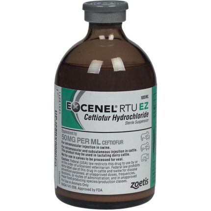 Excenel RTU EZ for Cattle and Swine | Professional Herd Health Support