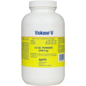 Viokase-V Powder for Dogs and Cats Order Viokase-V Powder Online - Professional Canine & Feline Wellness Products