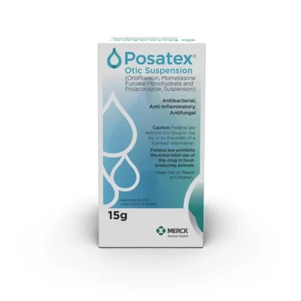 Shop Posatex Otic Suspension 15g for Dogs Online - Global Vet Care