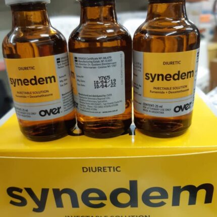 Buy Synedem 25ml Online | Veterinary Diuretic & Anti-Inflammatory Injection | Global Vet Care