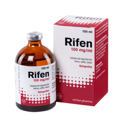Buy Rifen 100ml (Ketoprofen 100 mg/ml) Online | Veterinary Product Information | Global Vet Care
