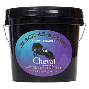 Show-Safe Black-as-Knight Coat Enhancing Supplement for Horses